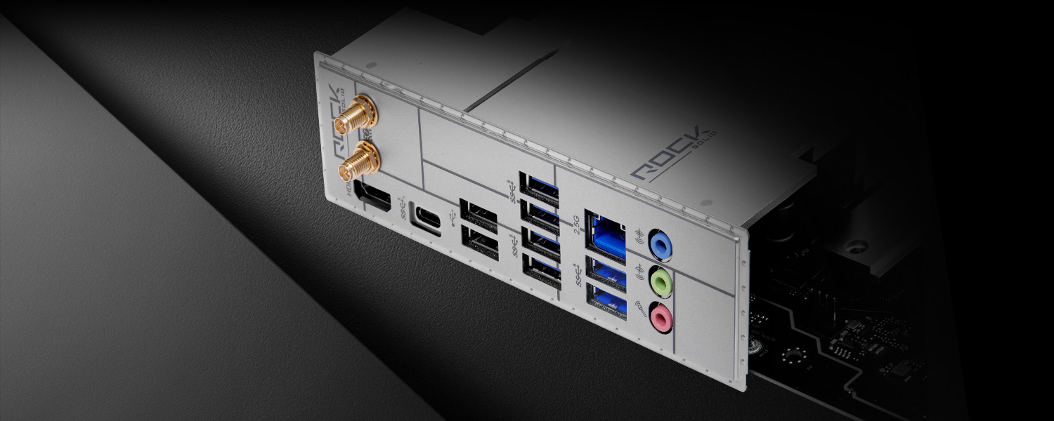 Pre-Installed IO Shield